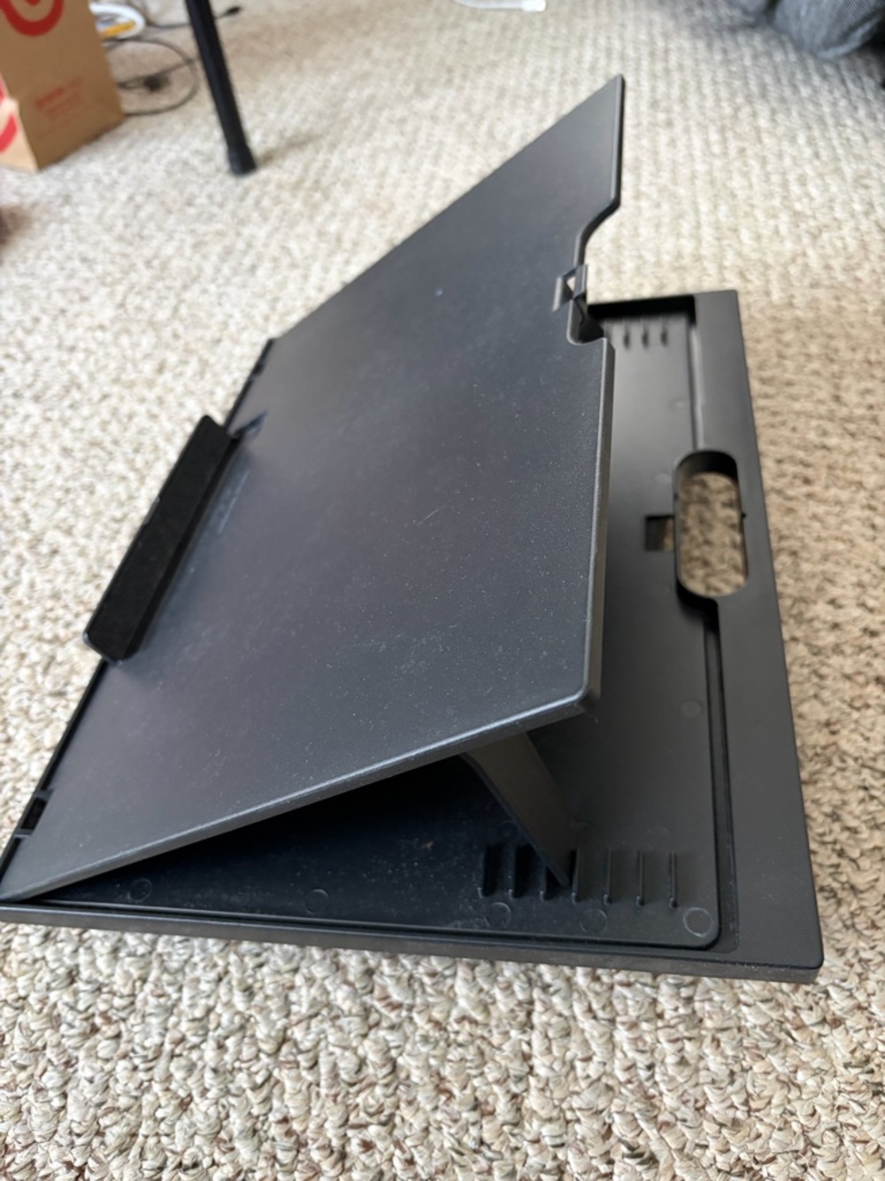 Black Lap-desk / Laptop Stand Adjustable